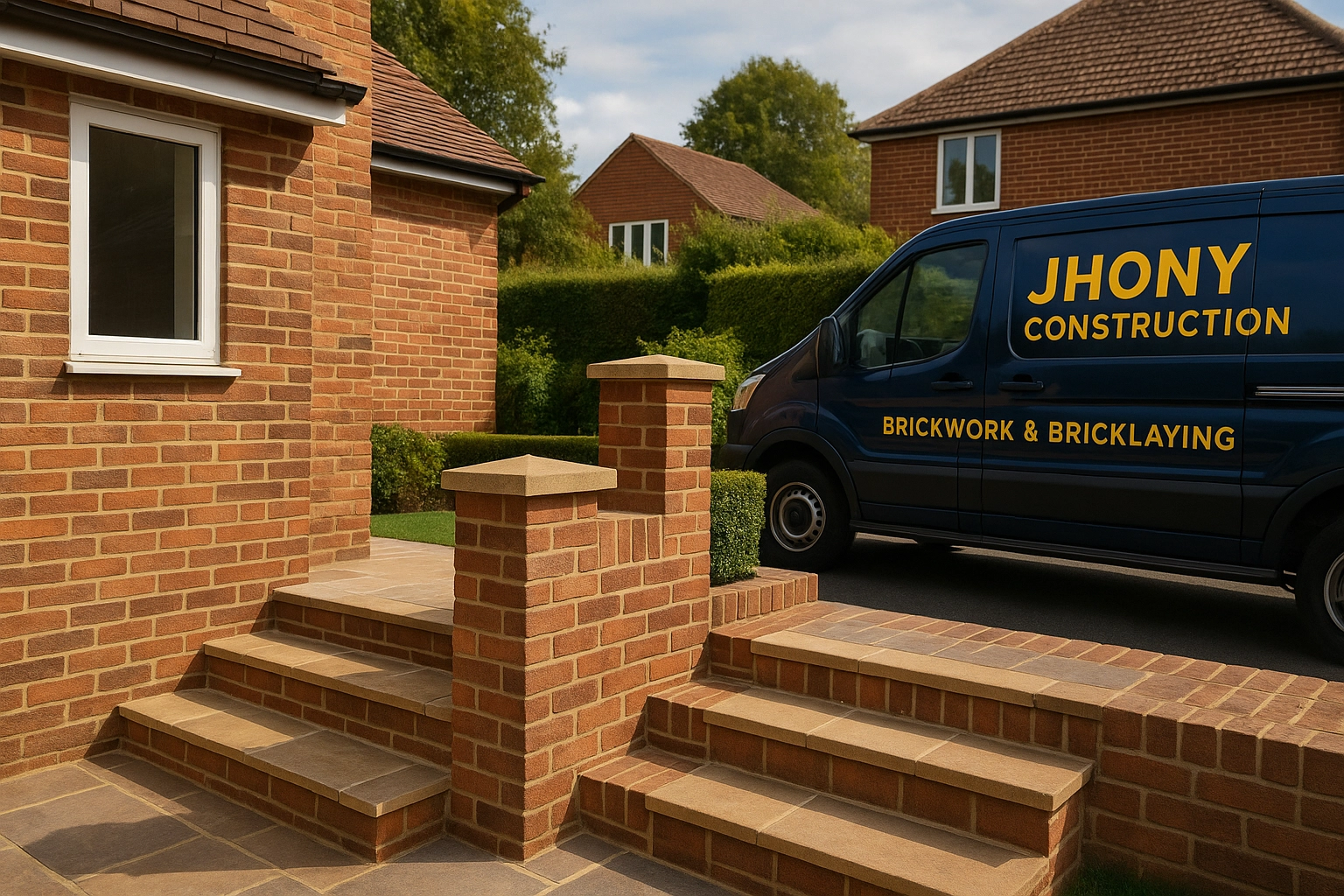 Professional brickwork and masonry